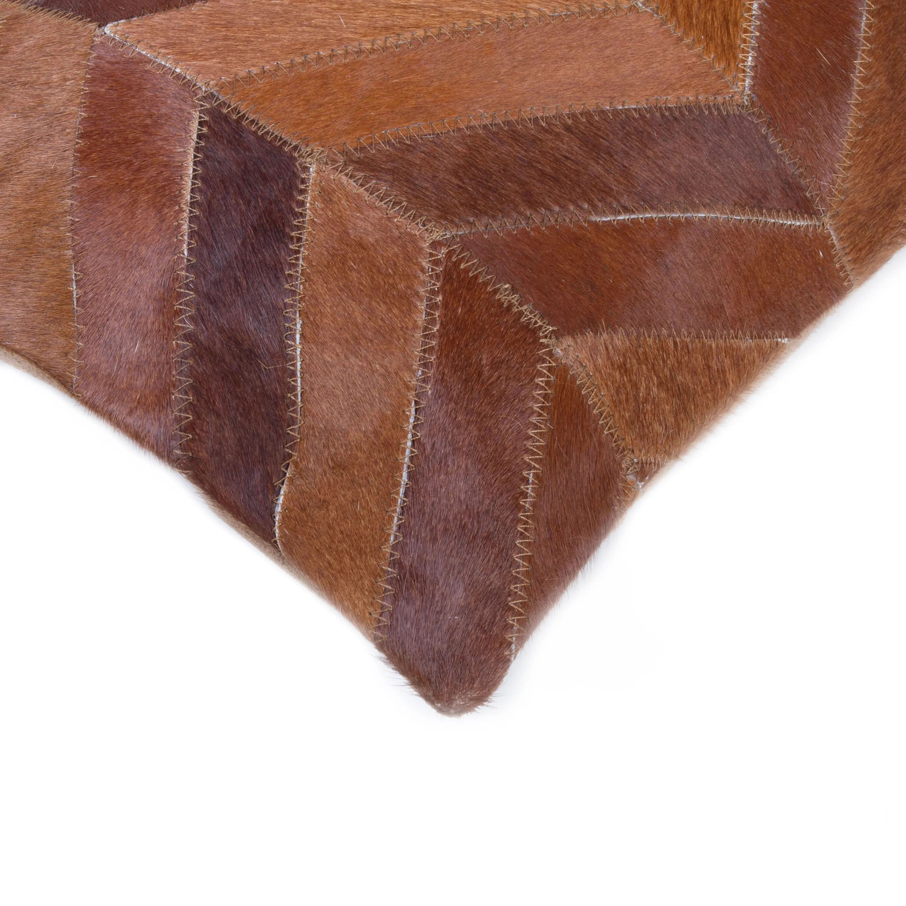 Natural Home Decor Torino Chevron Cowhide Pillow-2-Piece