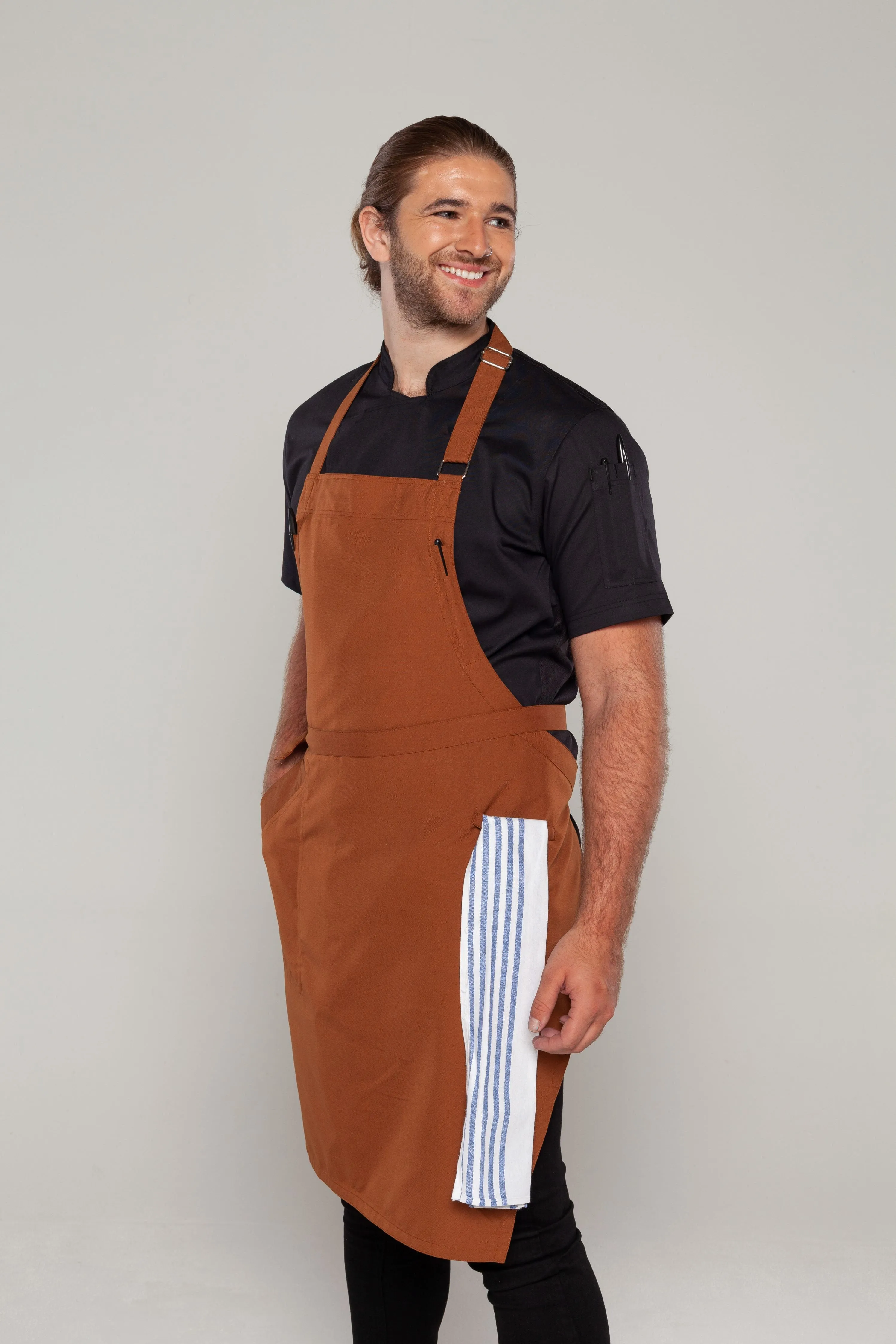 Niche Cinnamon bib Chef Apron one size