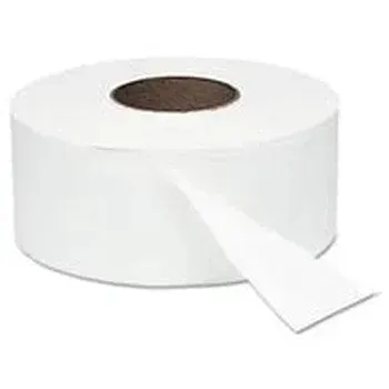 Nittany NP-5216 JRT 2-Ply Toilet Tissue, White, 9" x 1000'  (Case of 12 Rolls)