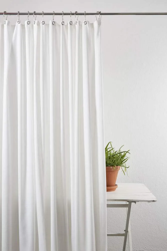 Outdoor Curtains "Shade" in White Color