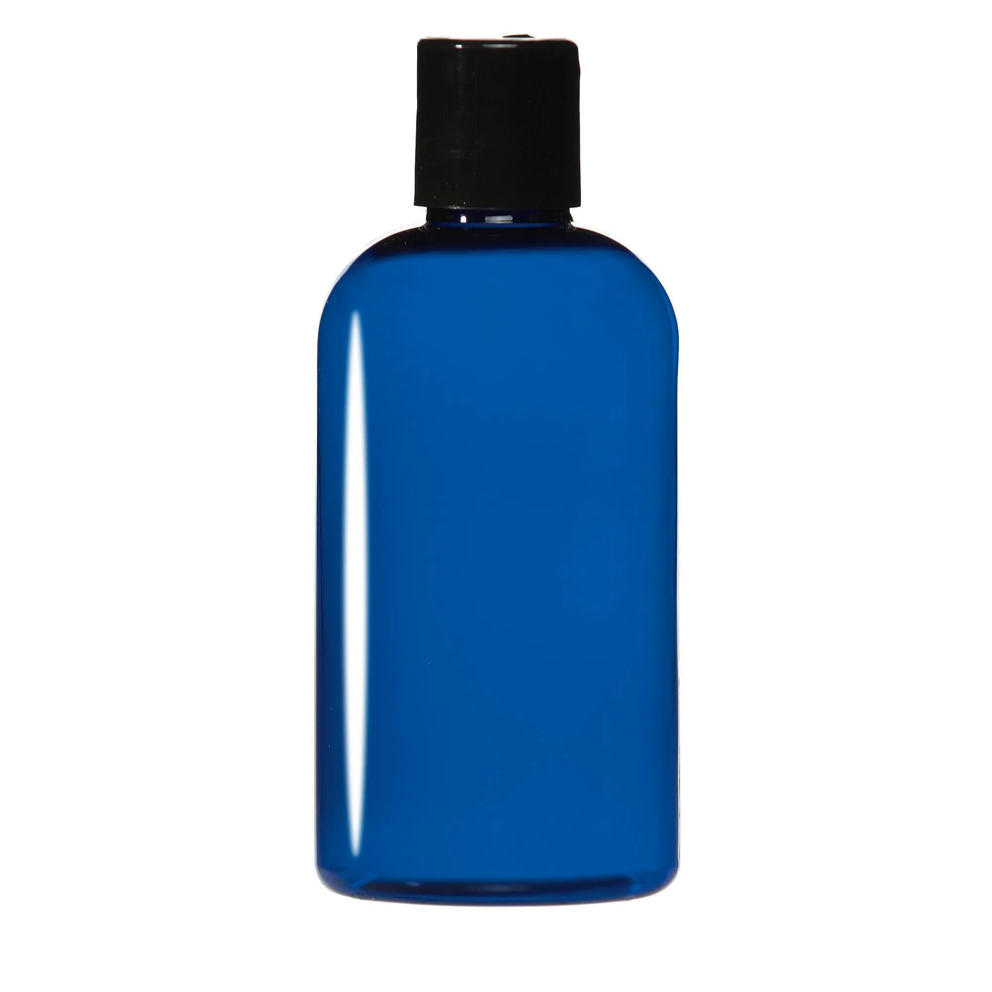 PET Bottle with Disc Cap / Cobalt Blue