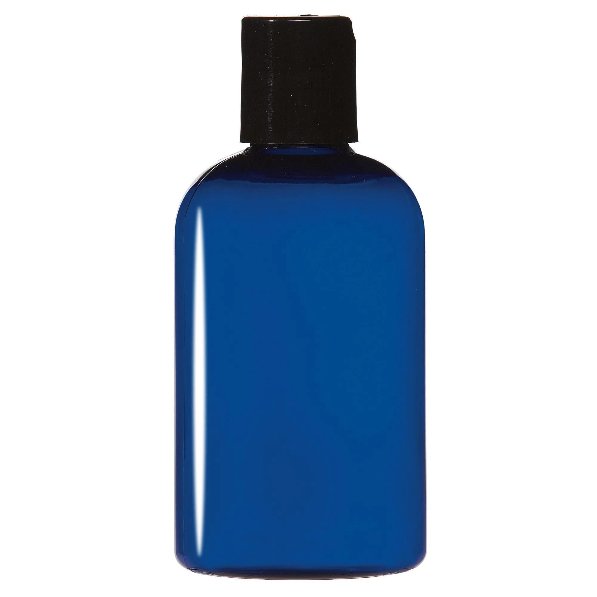 PET Bottle with Disc Cap / Cobalt Blue