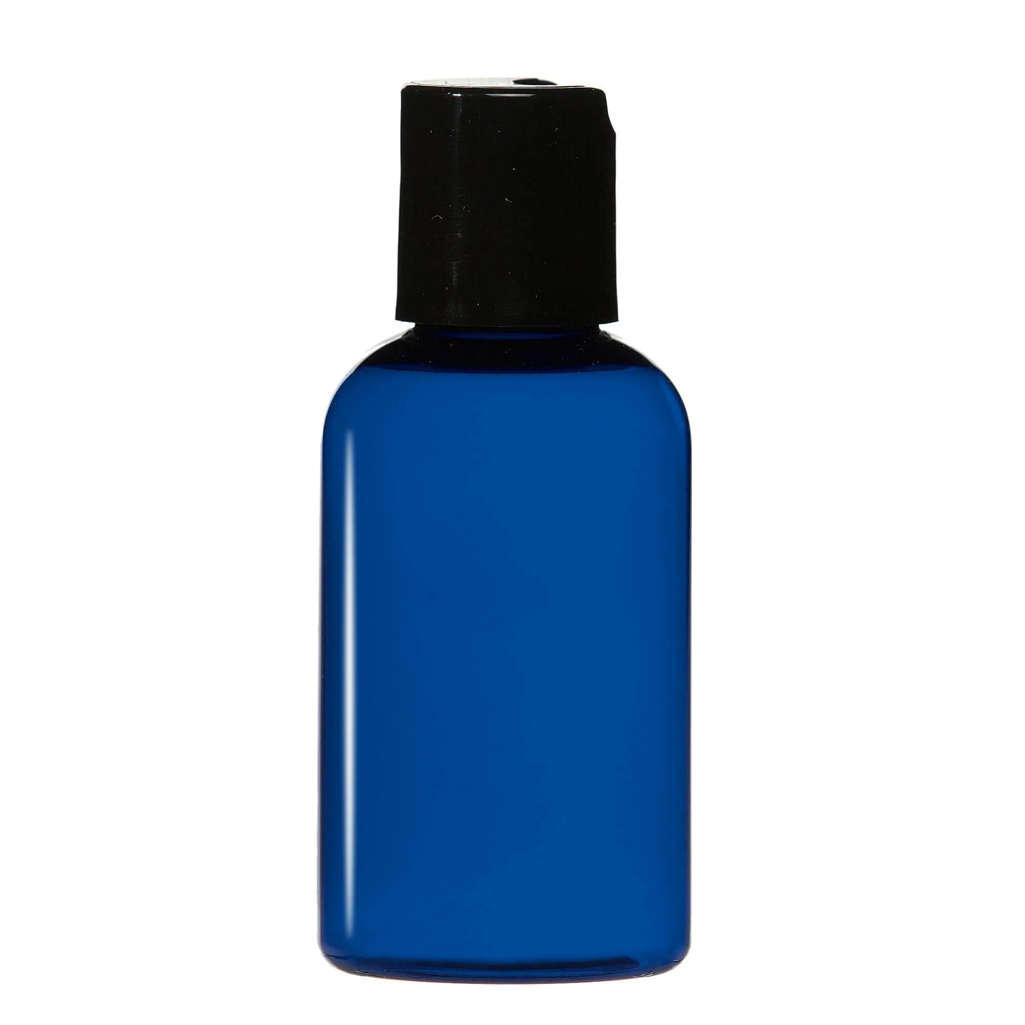 PET Bottle with Disc Cap / Cobalt Blue