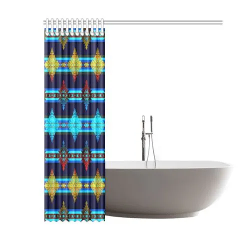 Plateau Night Shower Curtain 60"x72"