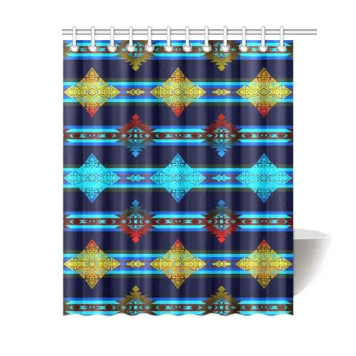 Plateau Night Shower Curtain 60"x72"