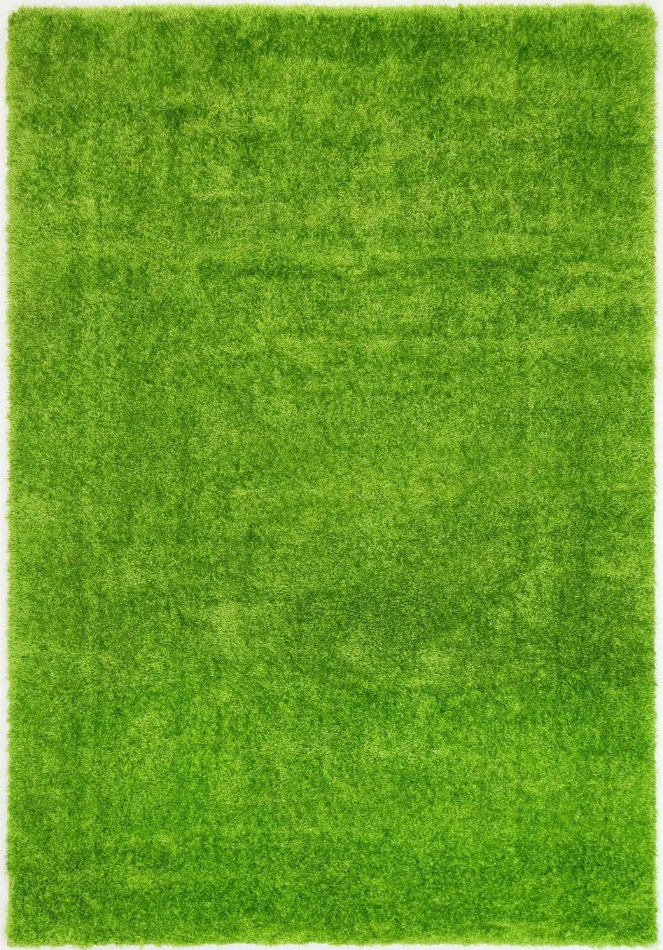 Puffy Soft Shaggy Grass Green 160x230 cm