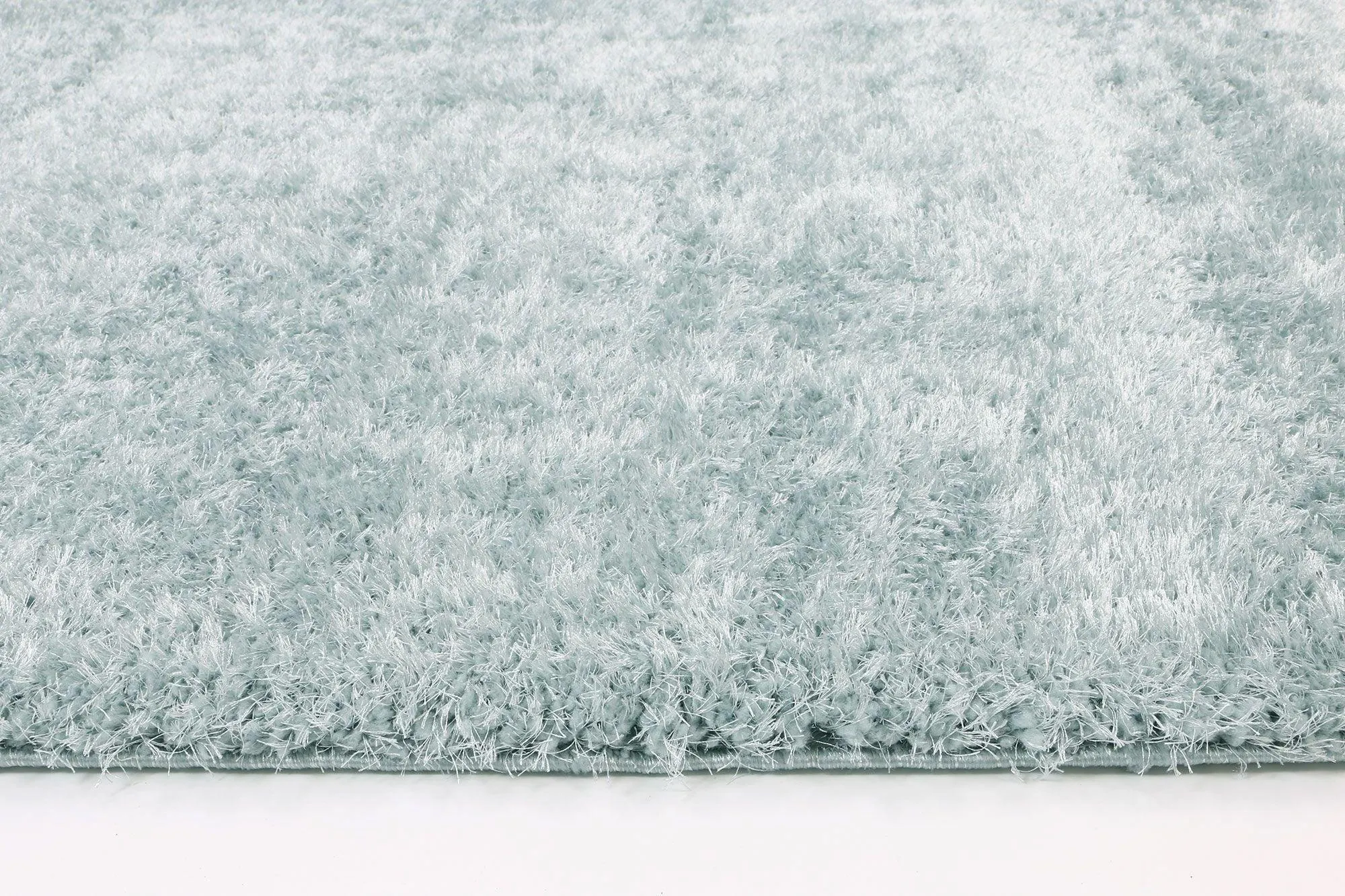 Puffy Soft Shaggy Teal Blue 160x230 cm