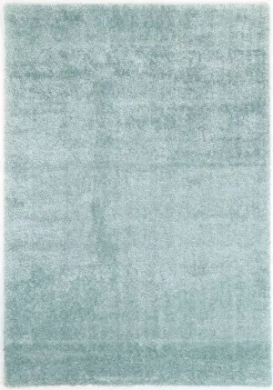 Puffy Soft Shaggy Teal Blue 160x230 cm