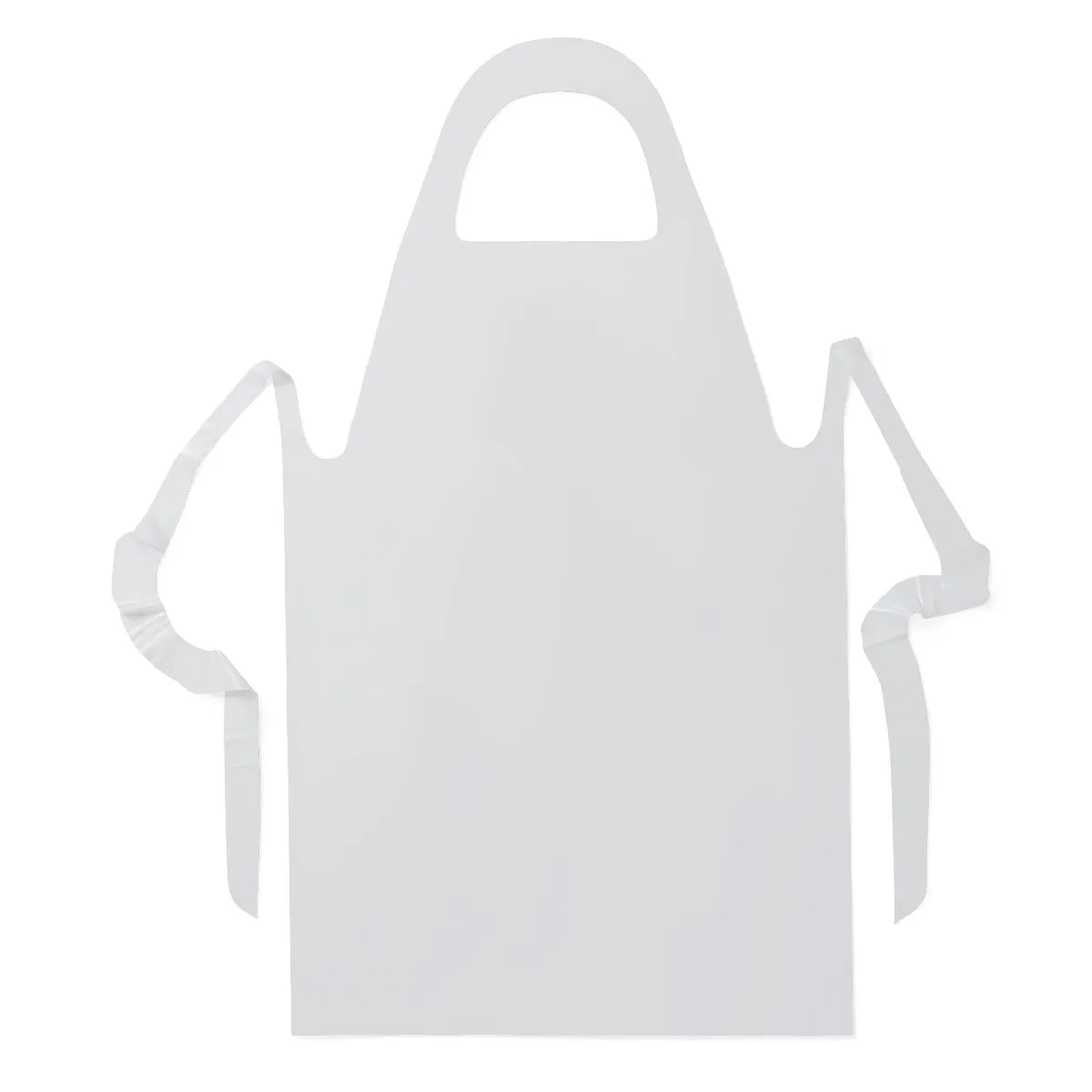 Pullover-Style Apron, White (Case)