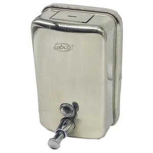 Sabco Soap & Lotion Dispenser 1Lt Stainless Steel