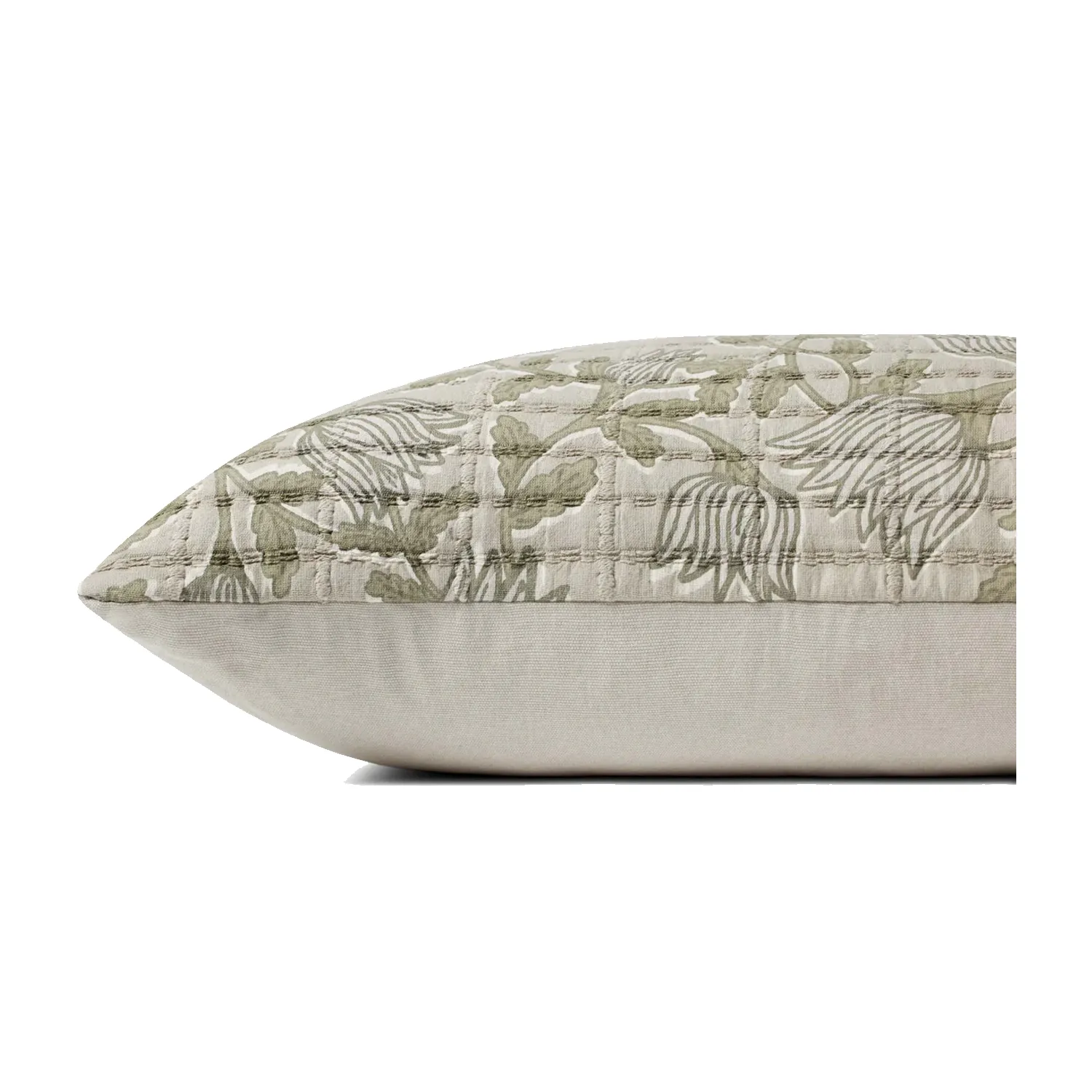 Stoffer Pillow - Natural / Sage