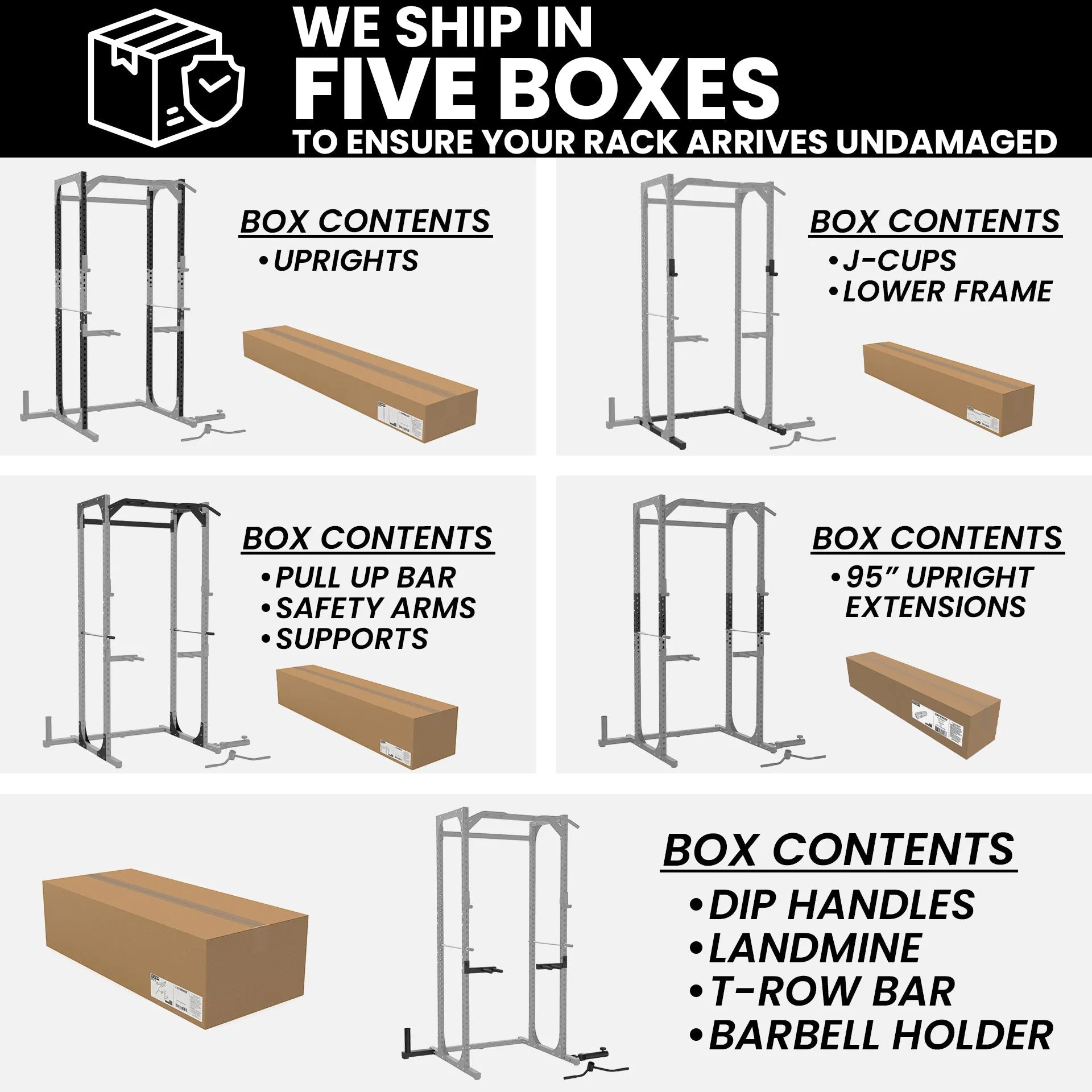 Synergee 2200 Series Power Rack