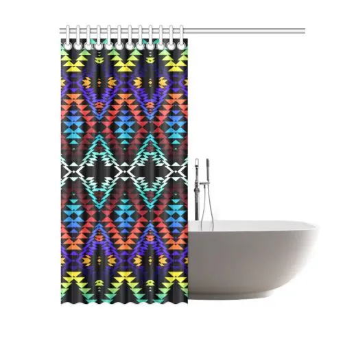 Taos Morning and Midnight Shower Curtain 60"x72"