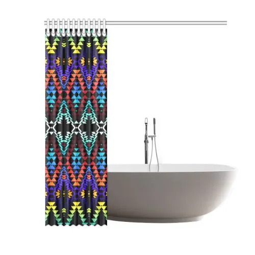 Taos Morning and Midnight Shower Curtain 60"x72"