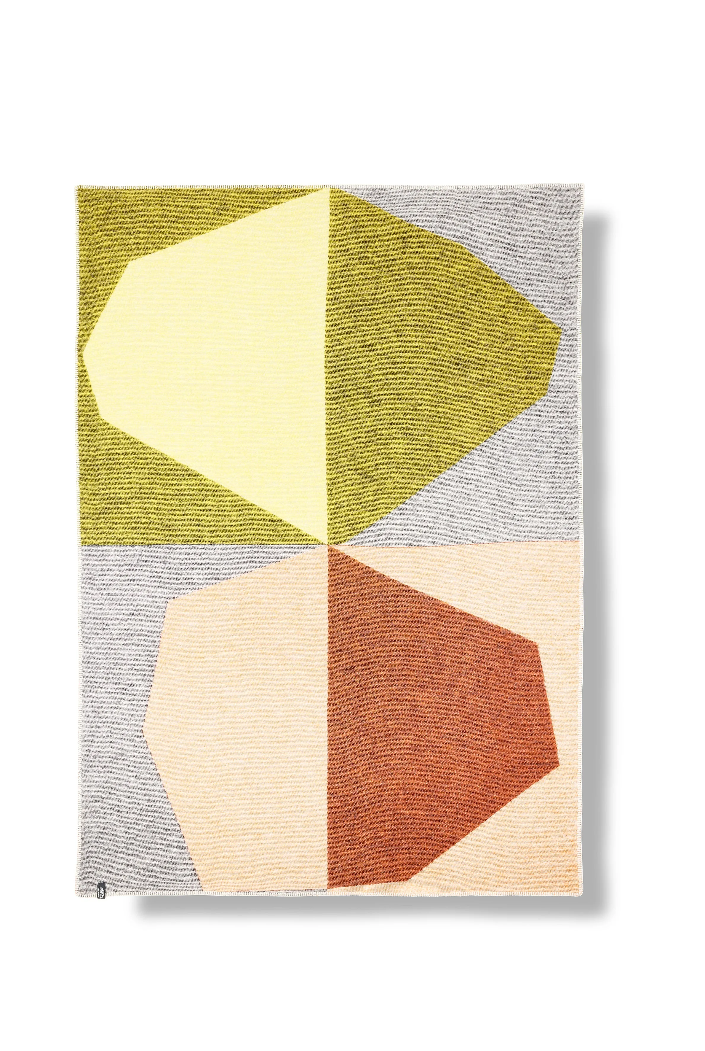 Wool Blanket "Cut Up" by Ulla Pedersen